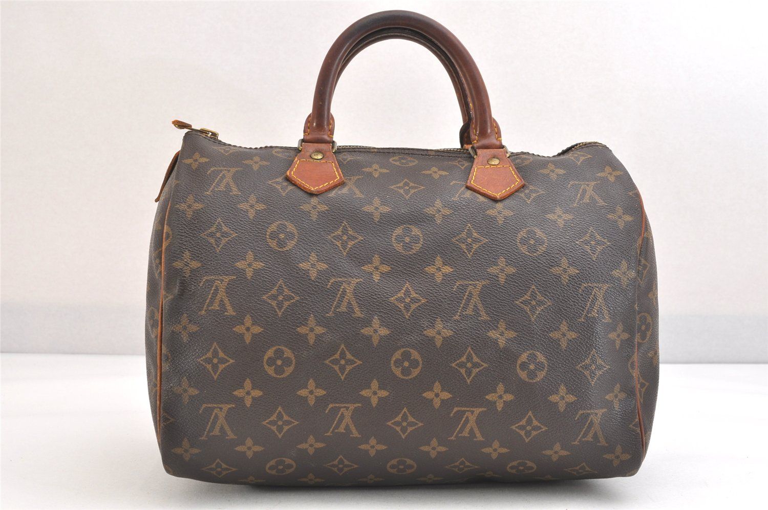 LOUIS VUITTON ルイヴィトン モノグラム スピーディ 30 ハンドボストンバッグ M41526 LV ジャンク 2461N