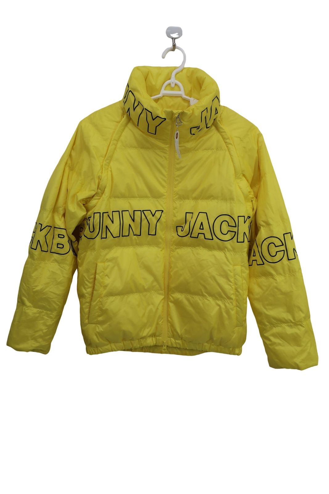 美品】Jack Bunny(ジャックバニー) ダウンブルゾン 黄色