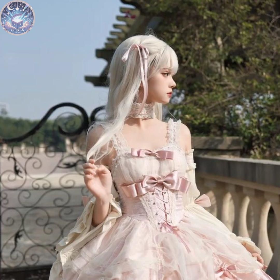 クラシカルロリータワンピース お出かけ