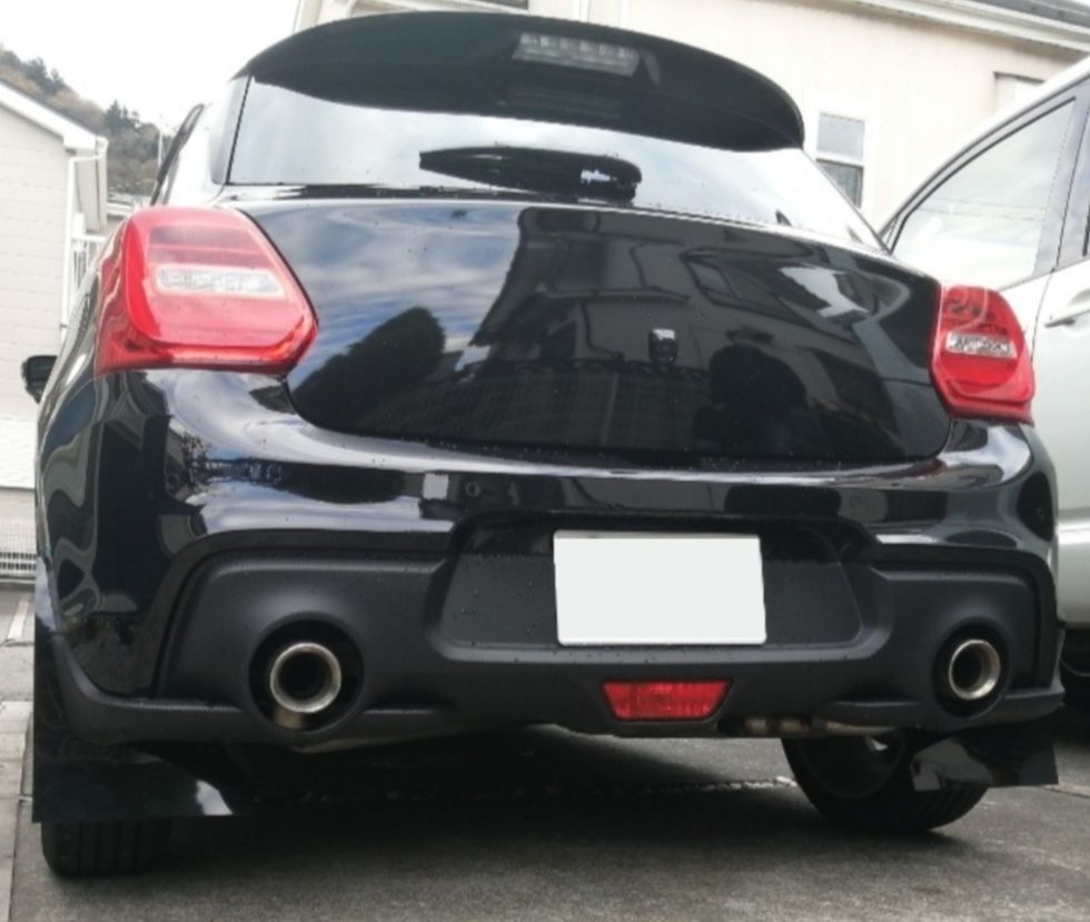青 角R SUZUKI zc33s swiftsports マッドフラップ スイフトスポーツ