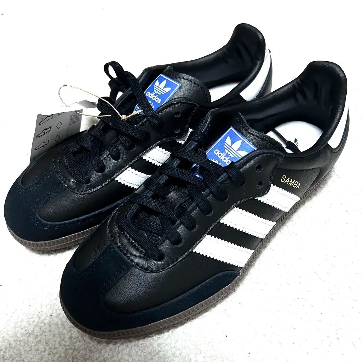 220 アディダス サンバ 黒 samba