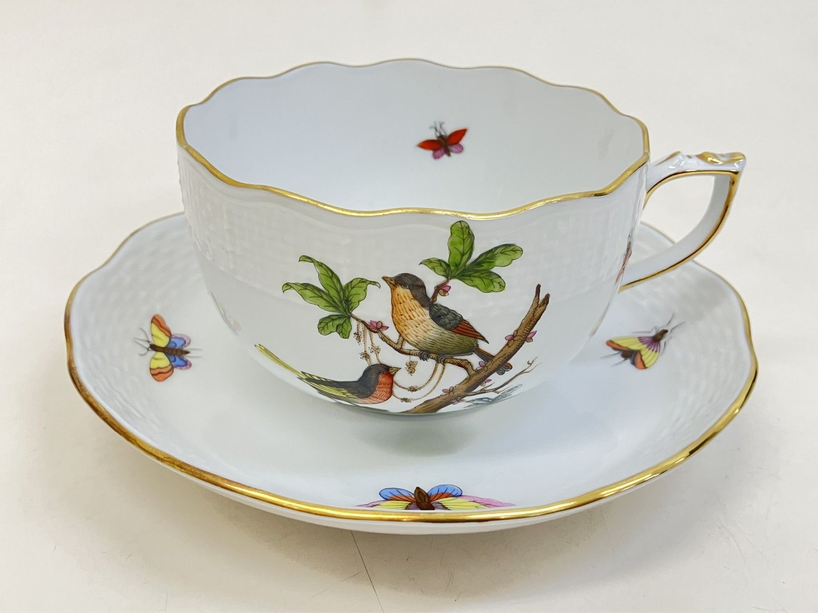 Helend ヘレンド カップ＆ソーサー ロスチャイルドバード 兼用 ティーカップ ユニセックス