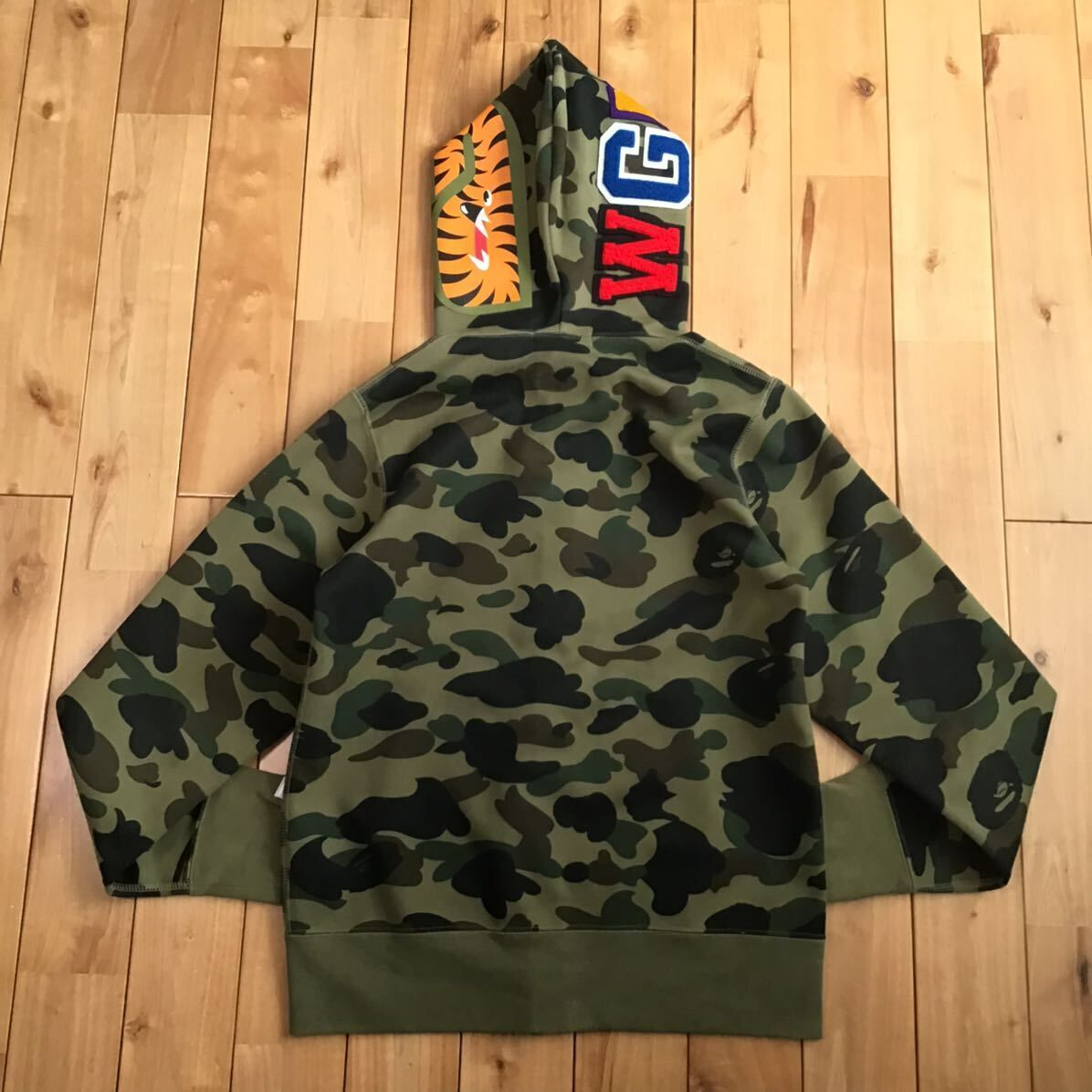 Windstopper 1st camo シャーク パーカー Sサイズ shark full zip