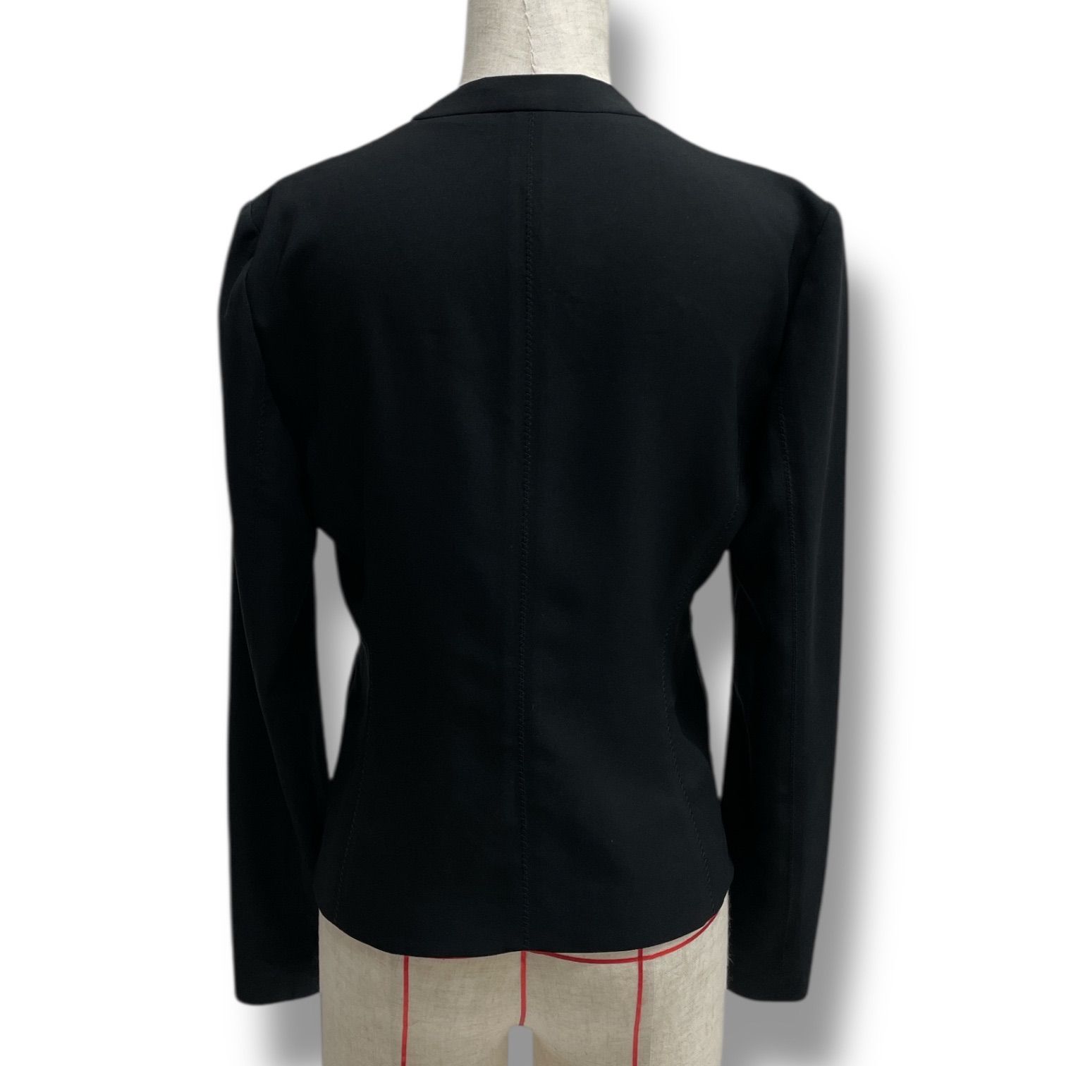 BEIGE. ベイジ ノーカラージャケット 羽織り ジャケット 薄手