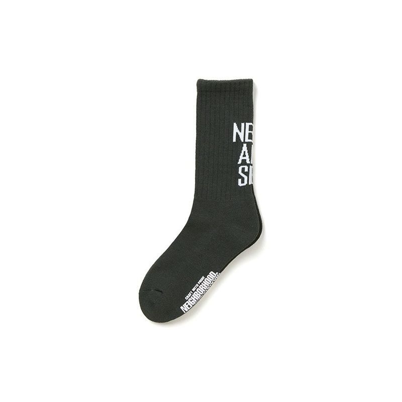 NEIGHBORHOOD NH X WIND AND SEA . LOGO SOCKS 231WIWSN-UWM01S