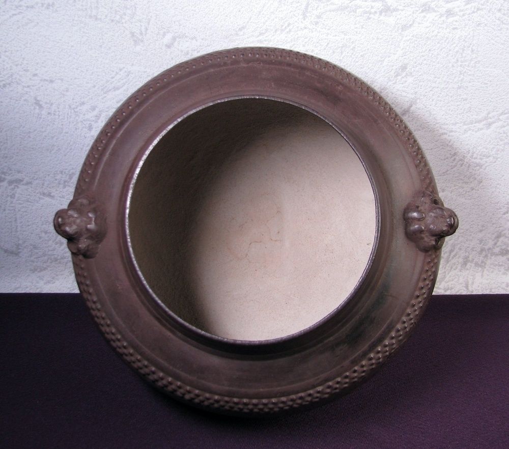 時代 天猫作 甑口釜 伹肩霰松竹梅地紋 大西清右衛門 箱 補修後♥品 茶道具|25j005 MERCADOAVALIA_COM_BR