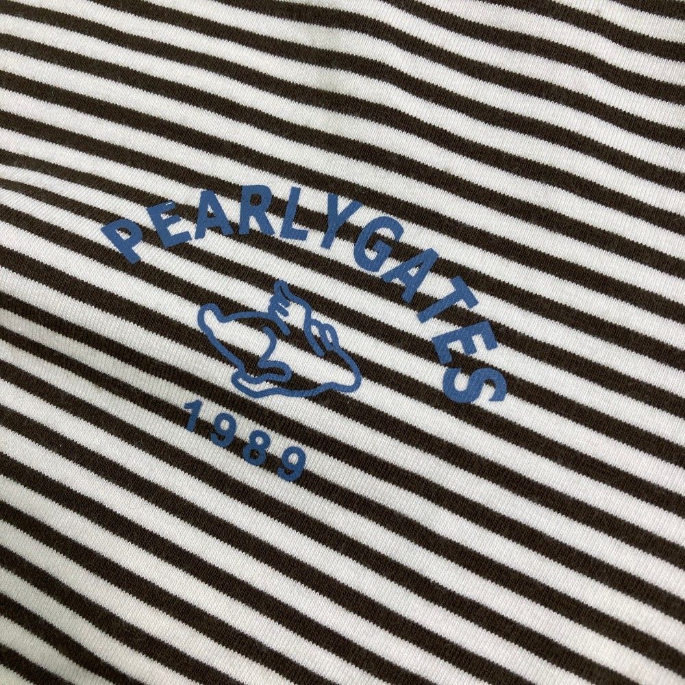 サイズ：0 PEARLY GATES パーリーゲイツ ハイネック 長袖Tシャツ
