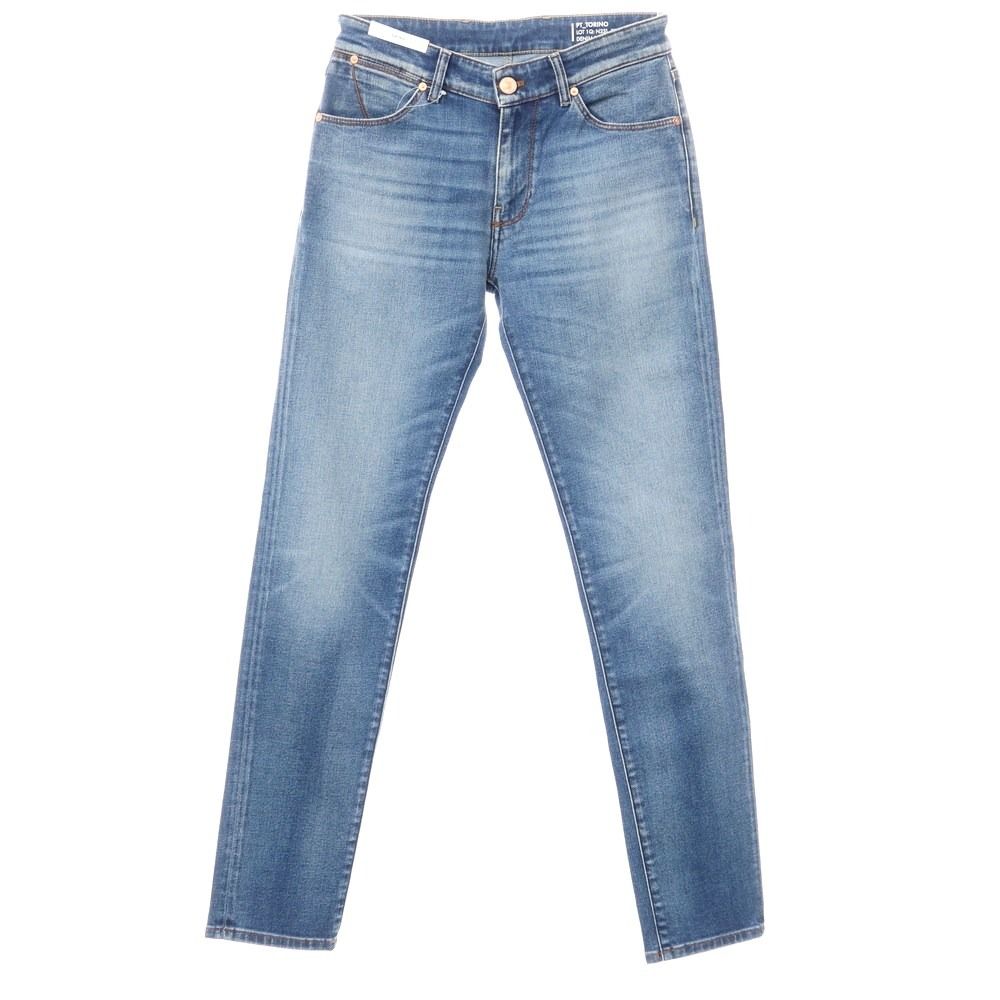 【新品】ピーティートリノ デニム PT TORINO DENIM SWING 加工 ストレッチデニムパンツ ジーンズ ブルー【サイズ30】【メンズ】