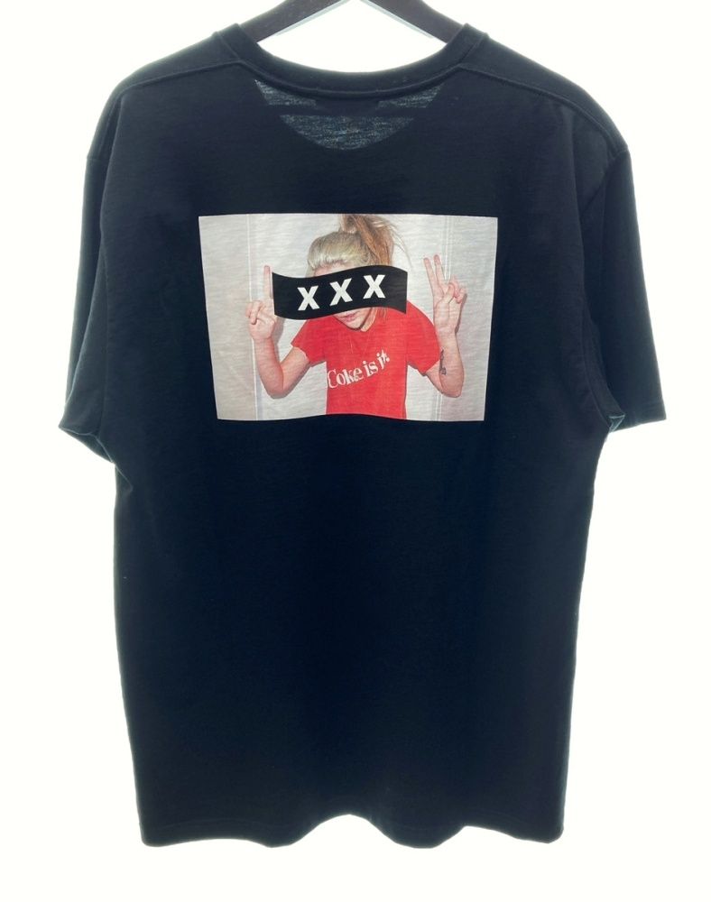 【国内買付】GOD SELECTION XXX T-SHIRT プリント コットン ロゴ ゴッドセレクション GOD SELECTION XXX 20SS LOGO PRINT TEE
