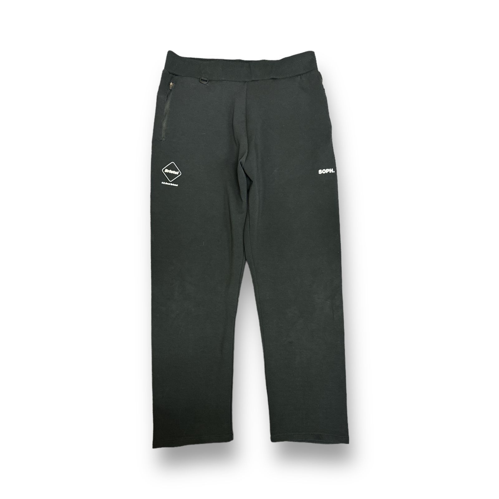美品 F.C.Real Bristol 24SS TECH SWEAT TEAM FLAT HEM BAGGY PANTS 