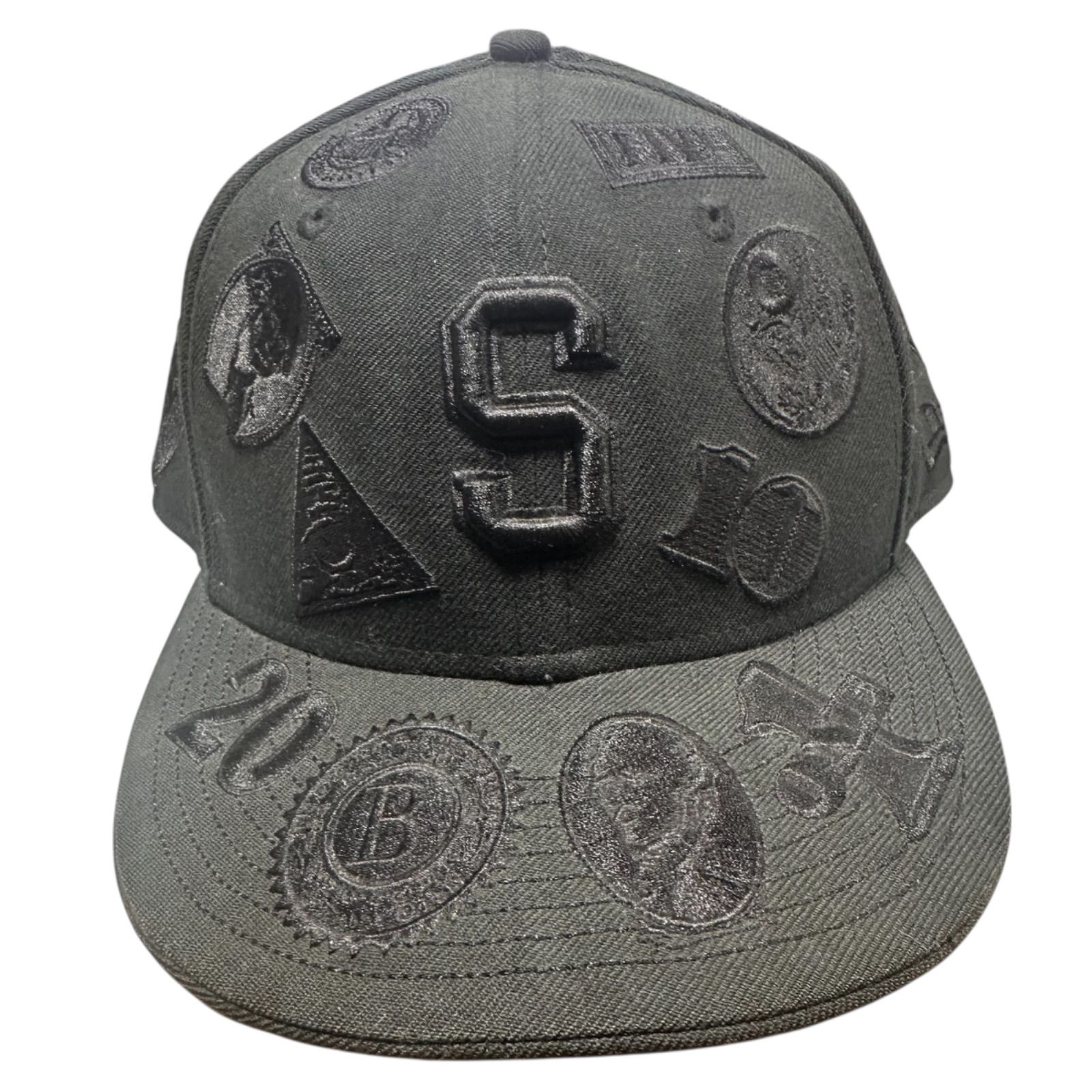 supreme シュプリーム キャップ 黒 ブラック 帽子 シュプリーム SUPREME New Era 20ss SIM METALIC BOX LOGO CAP