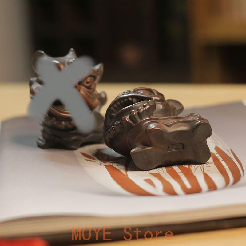 陶泥 茶道具 茶寵 醒獅 蓋置 装飾品 工芸品 置物 陶泥 茶道具 茶寵 醒獅 蓋置 装飾品 工芸品 置物 - メルカリ