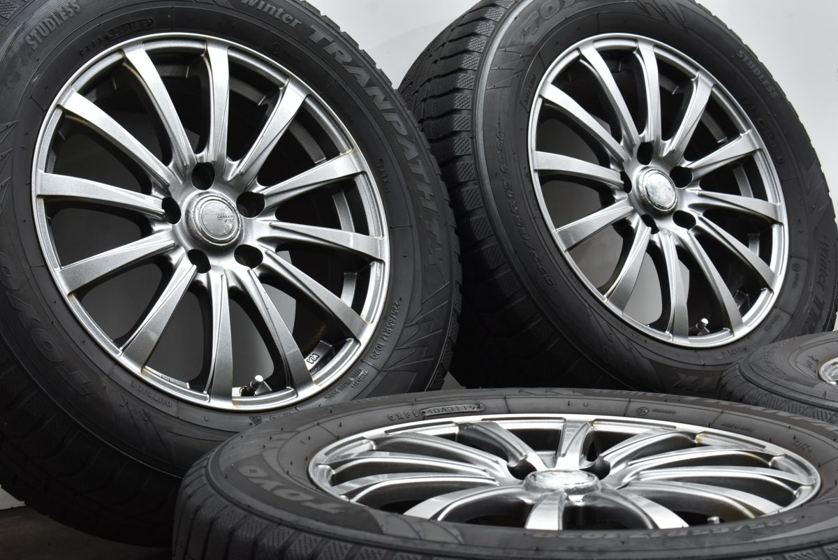 【大特価】トピー シビラ 17in 7J +48 PCD114.3 トーヨー ウィンタートランパス TX 225/65R17 エクストレイル CX-5 CX-8 CR-V 即納可能