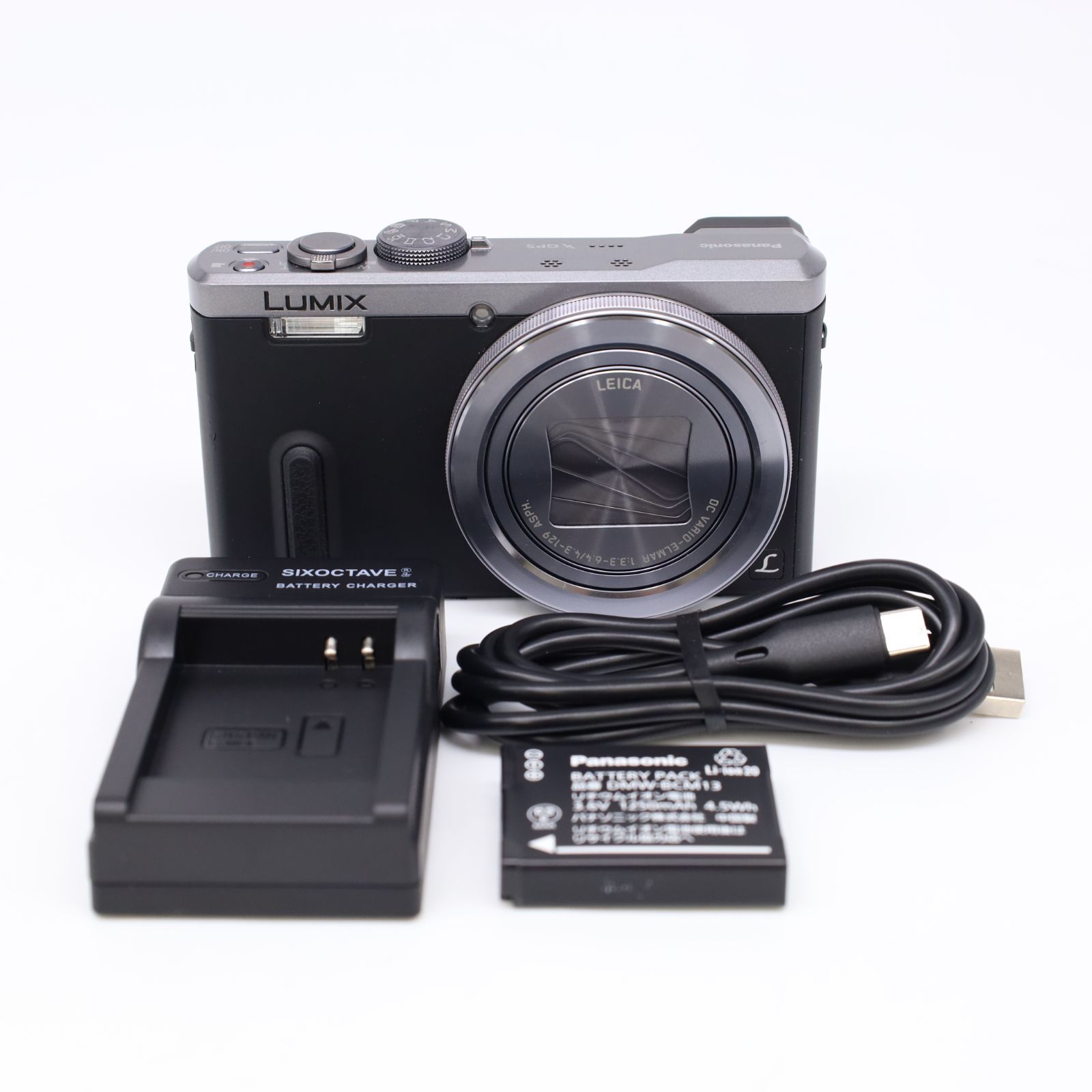 ≪美品≫ Panasonic ルミックス DMC-TZ60 ボディ シルバー