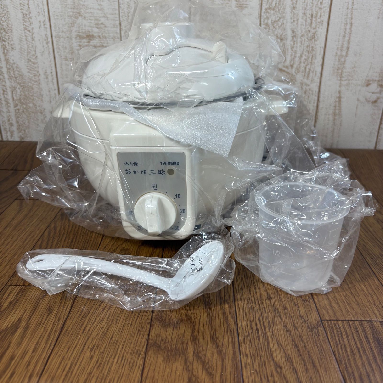 新品未使用 TWINBIRD 電気おかゆ鍋 おかゆ三昧 RM-525W - メルカリ