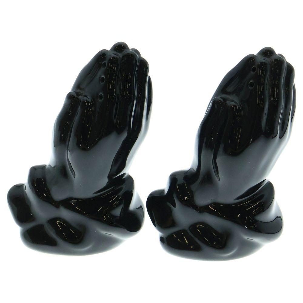 SUPREME シュプリーム 13 SS Praying Hands Ceramic Salt - Pepper Shaker プレイングハンズ セラミック ソルト-ペッパー 塩胡椒入れ ブラック