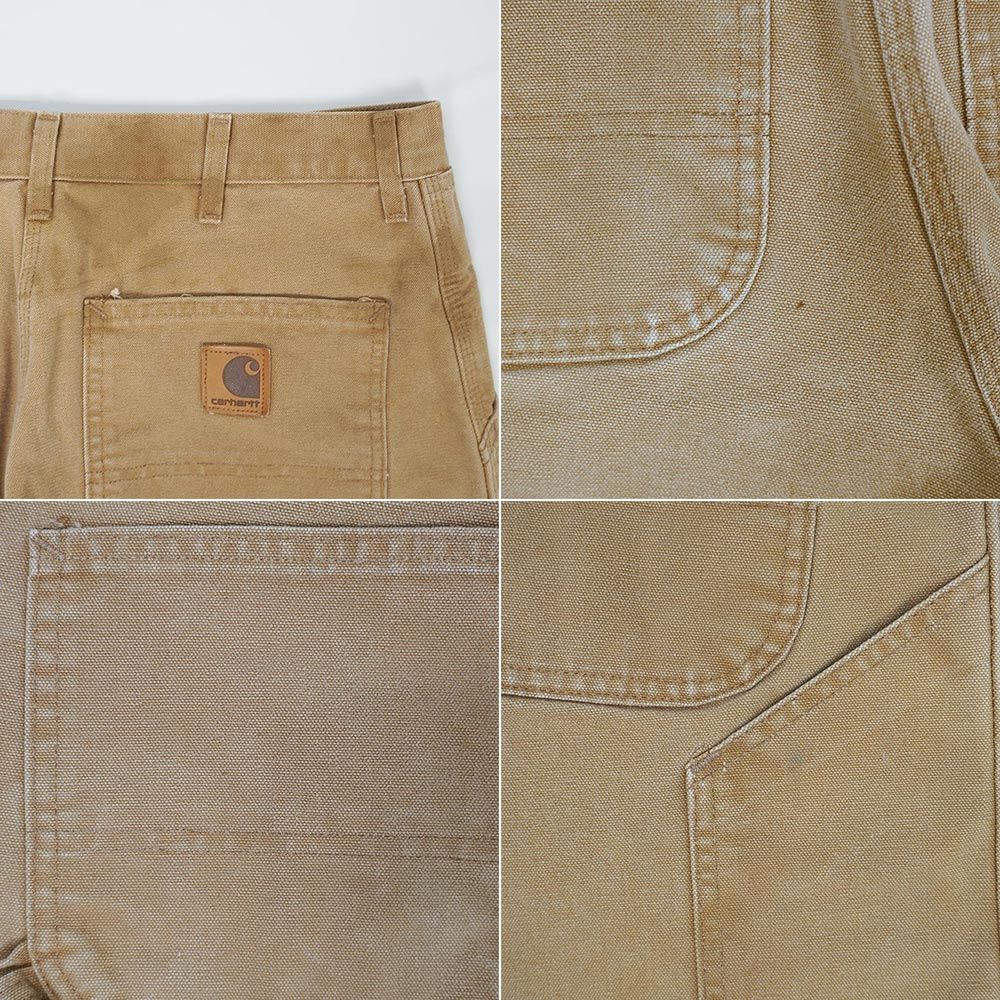Carhartt USA OLD カーハート ペインターパンツフェード 00s USA製 carharttカーハート ペンキ飛び ダック地 ペインター