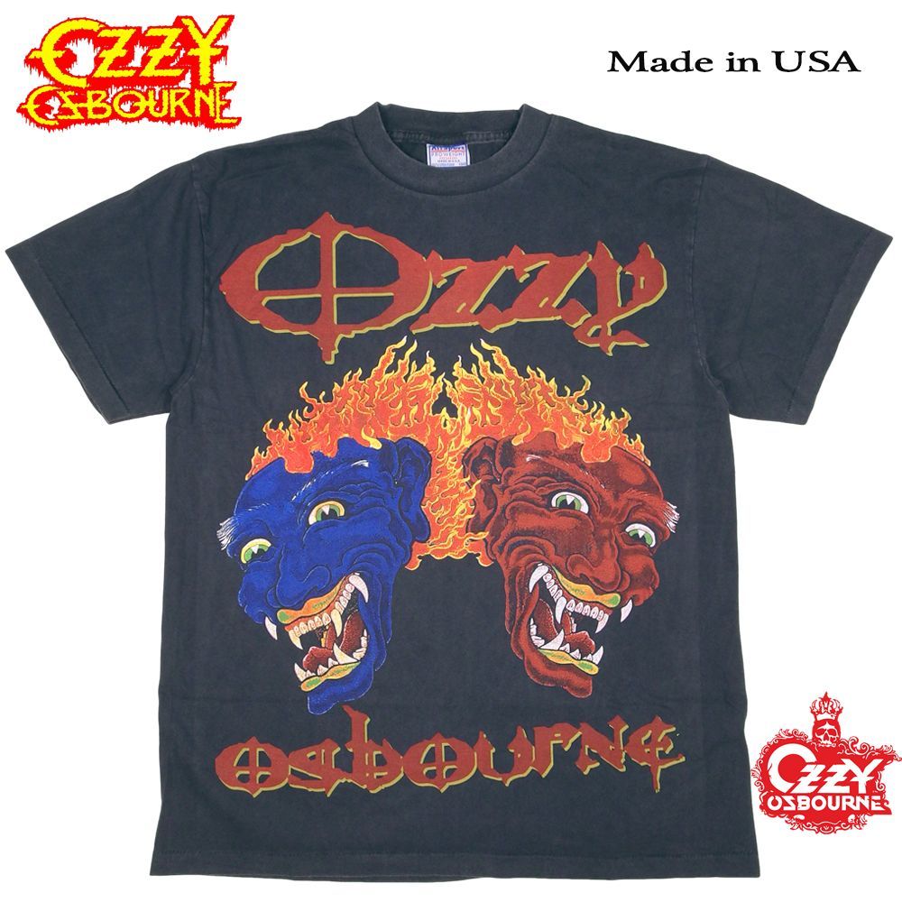 296 ozzy osbourne Tシャツ オジーオズボーン OZZY 般若 デビル