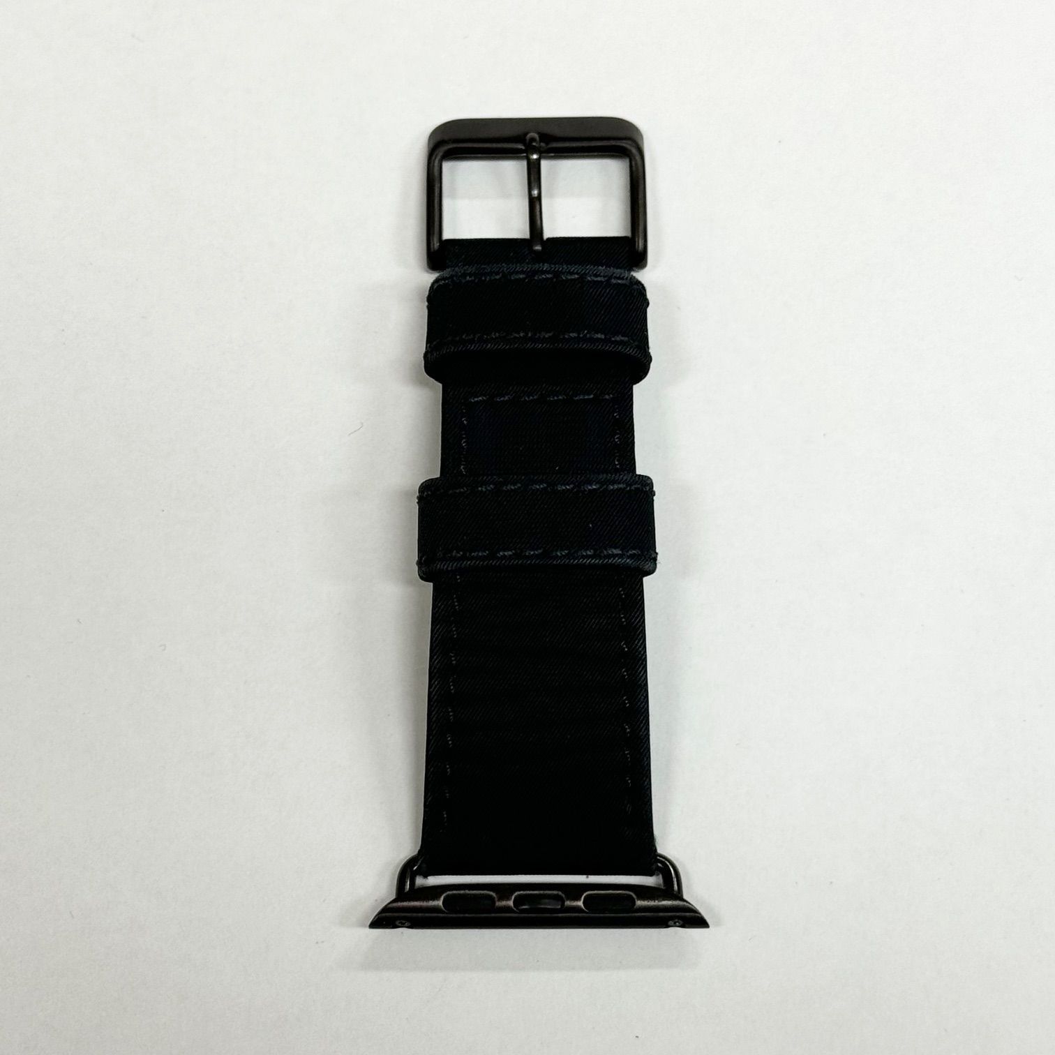 【即日発送】カミーユフォルネのカーフ黒レザーベルト、ブラック色Dバックル付 即日発送】カミーユフォルネのカーフ黒レザーベルト、ブラック色D