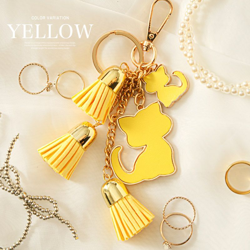 HERMES エルメス キャットチャーム ねこ 猫 バッグチャーム