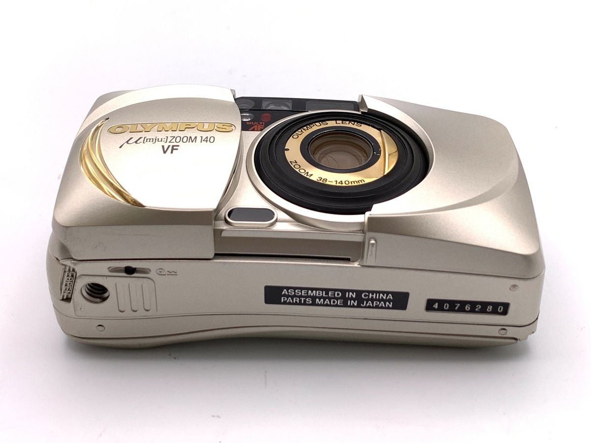 オリンパス　コンパクトカメラ　μ ZOOM140 VF μ（ミュー） ZOOM140 VF：シリーズ：カメラ製品：オリンパス