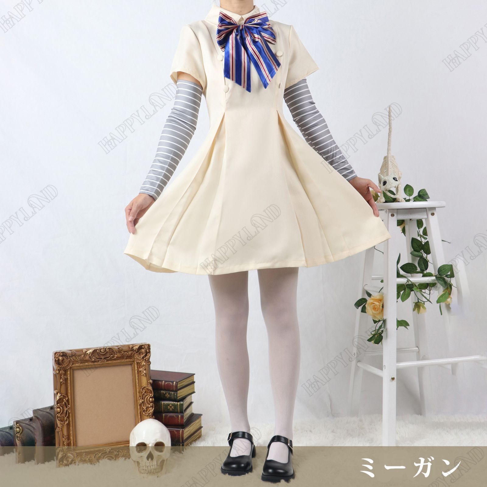 映画 M3GAN ミーガン コスプレ衣装 AI人形 大人 子供用 コスチューム 女の子 おしゃれ 人気 ハロウ