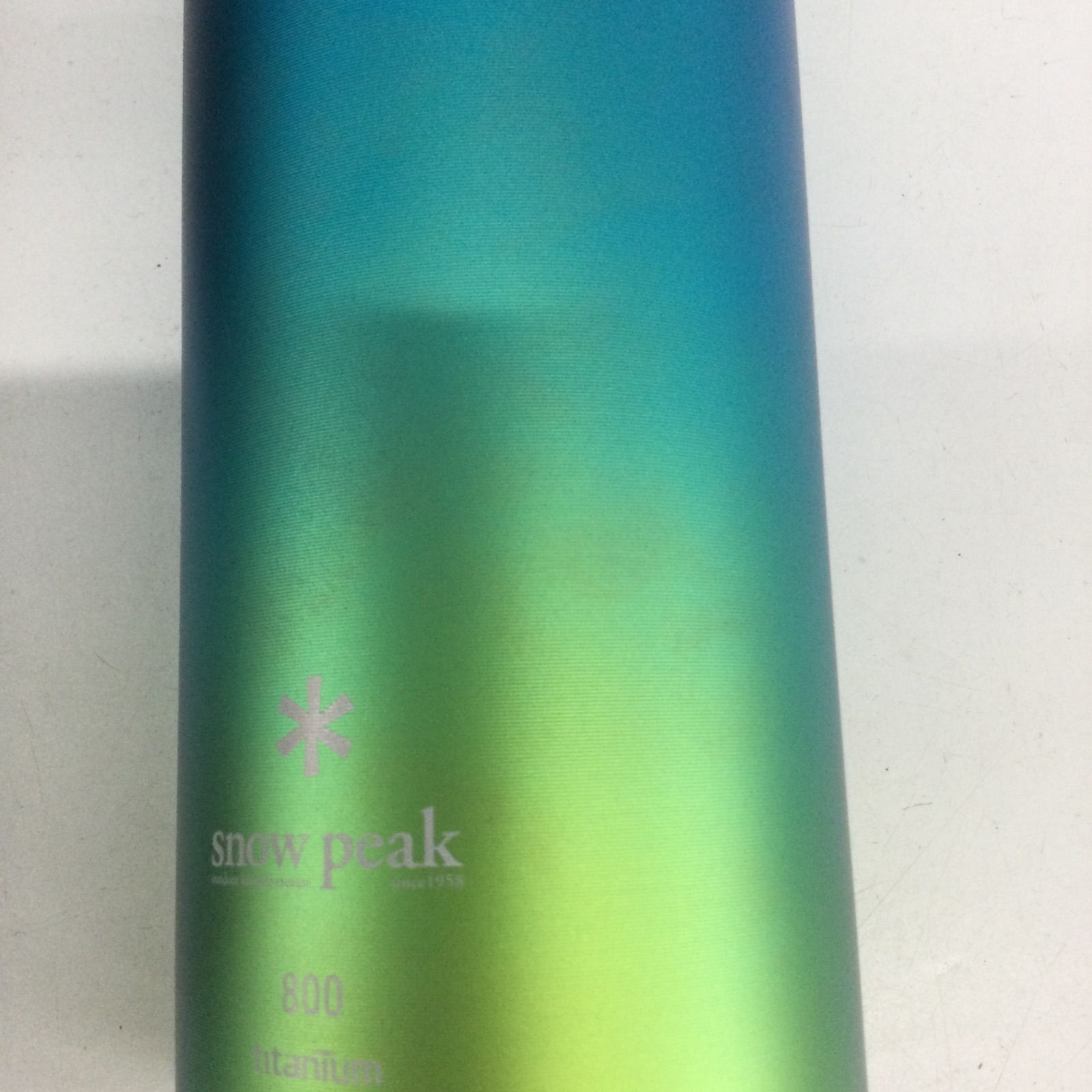 スノーピーク(snow peak)オーロラボトル600 オーシャン TW-600RE-OC