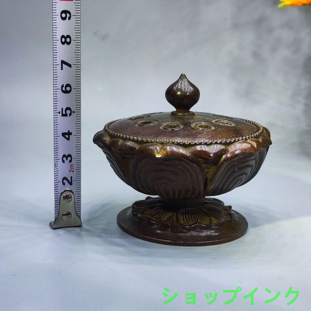 蓮華蓬香炉 装飾品 現代工芸品 美術品 置物 - メルカリ