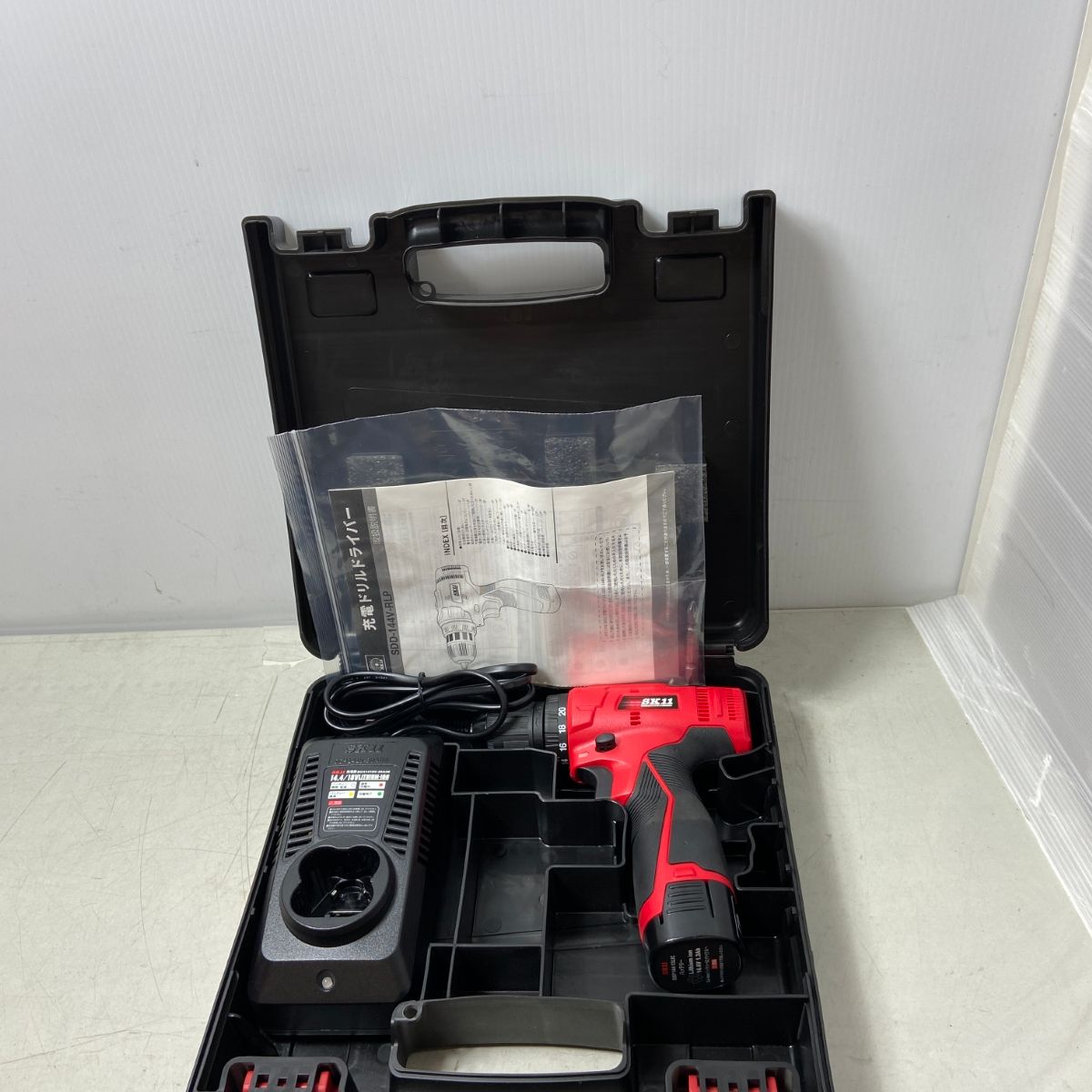 ΦΦ藤原産業 ドライバードリル 14.4v SDD-144V-RLP レッド