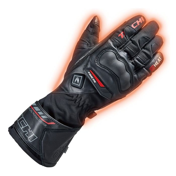 5営業日で発送 RSタイチ RSTAICHI RST655 e-HEAT プロテクション グローブ BLACK RED XL 品番 RST655BK11XL