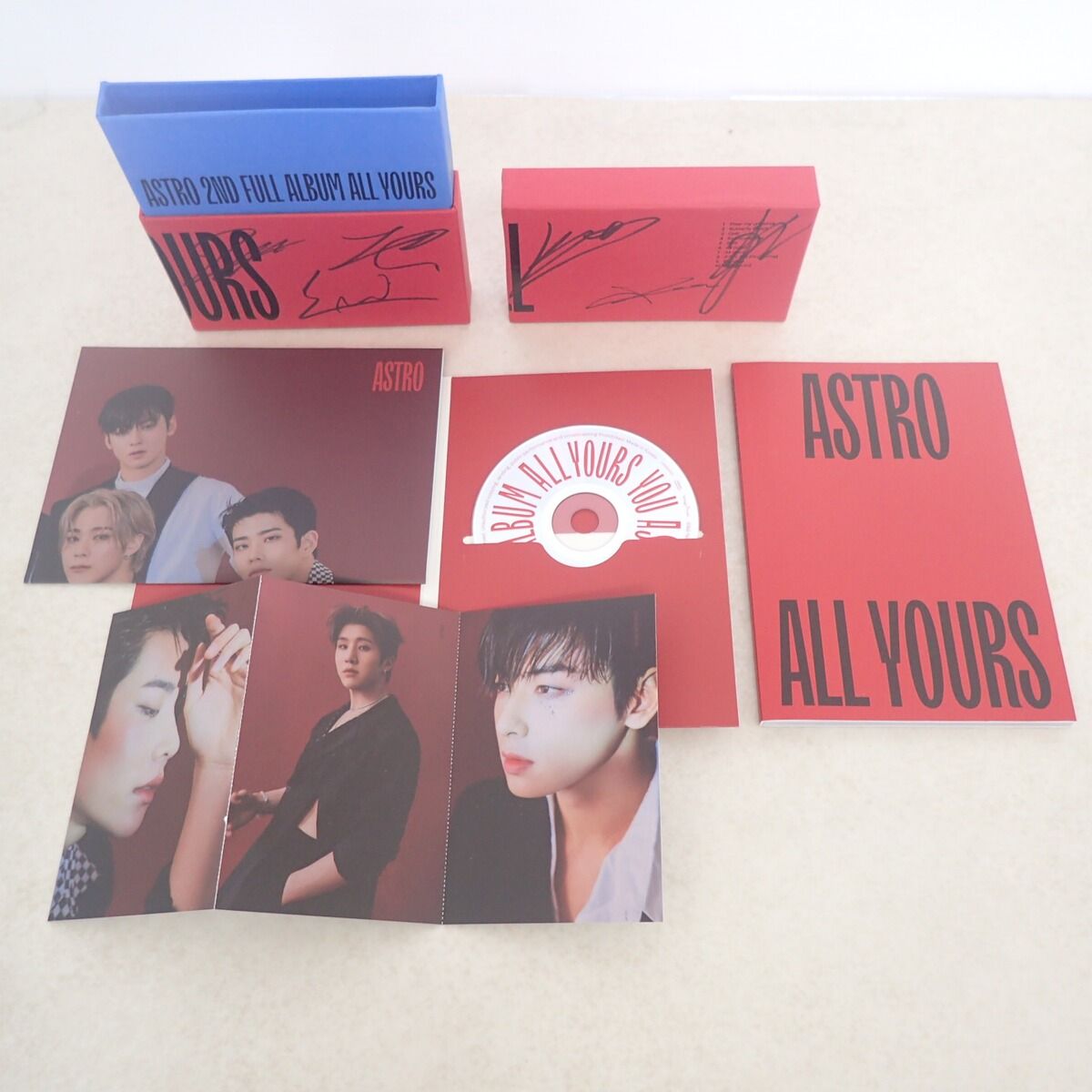 ASTRO 2nd Full Album All Yours YOU ver./ME ver. サイン入り