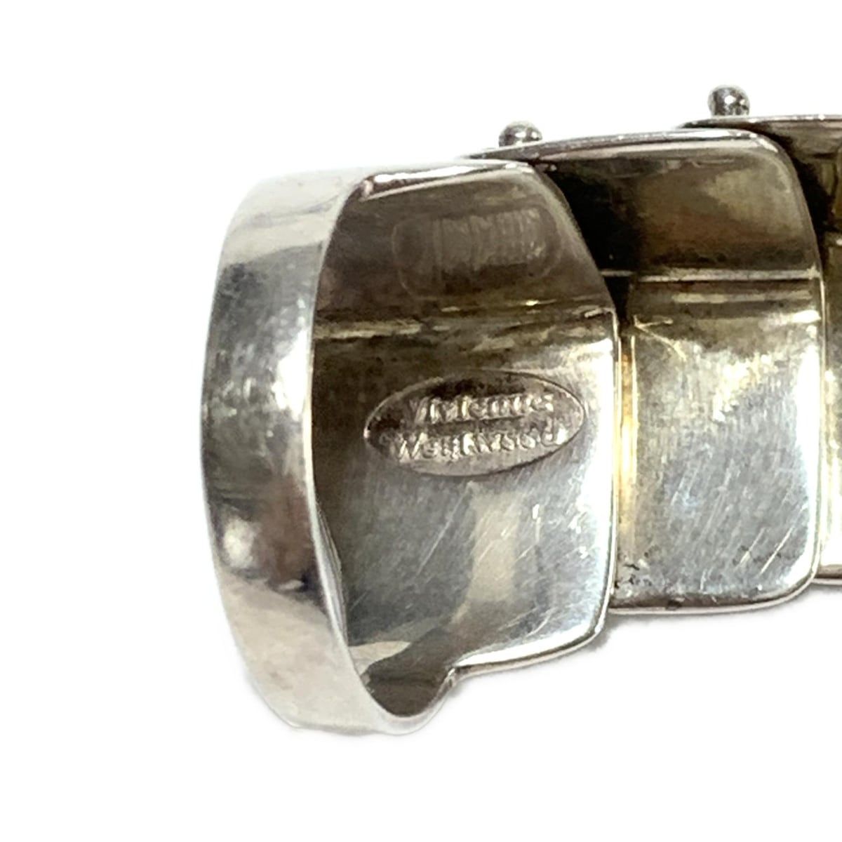 雪*様 Vivienne Westwood アーマーリング（シルバー・L） Vivienne Westwood - 【美品】Vivienne Westwood ヴィヴィアン
