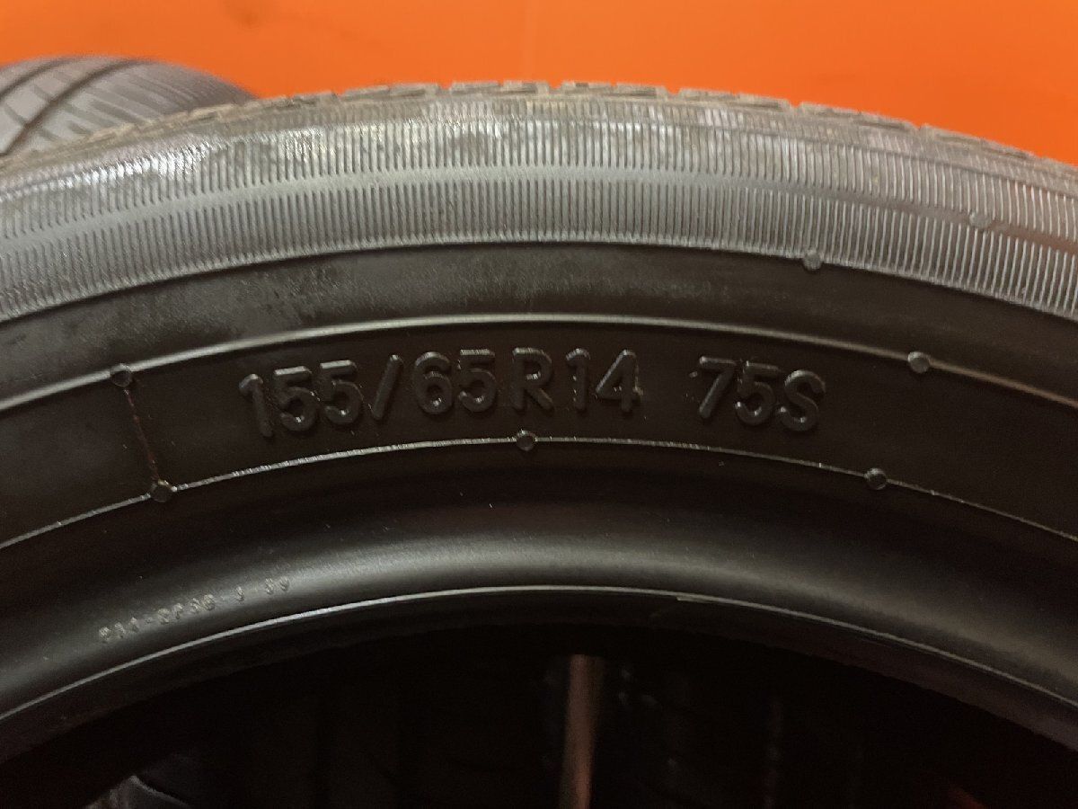 TOYO NANOENERGY3B 155/65R14 14インチ 夏タイヤ 4本 20～21年製 バリ