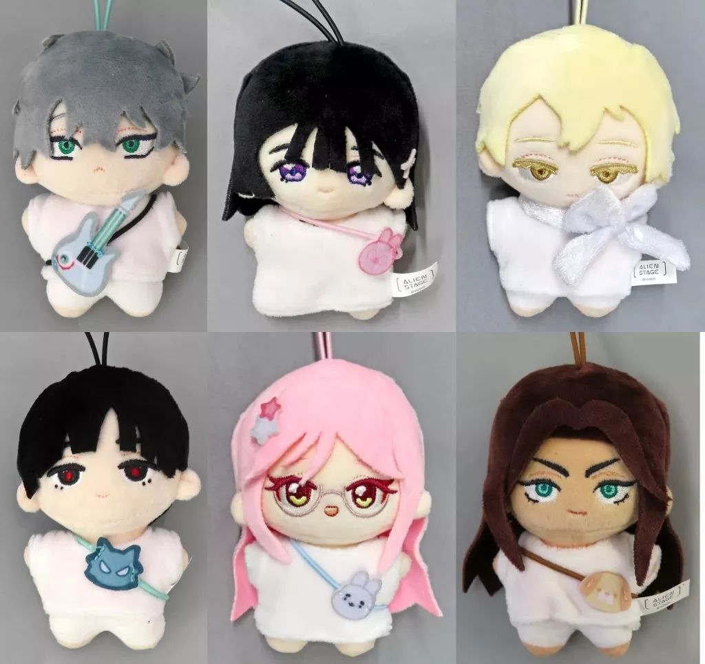 キーホルダー 全6種セット 「ALIEN STAGE トレーディングヒトデ風