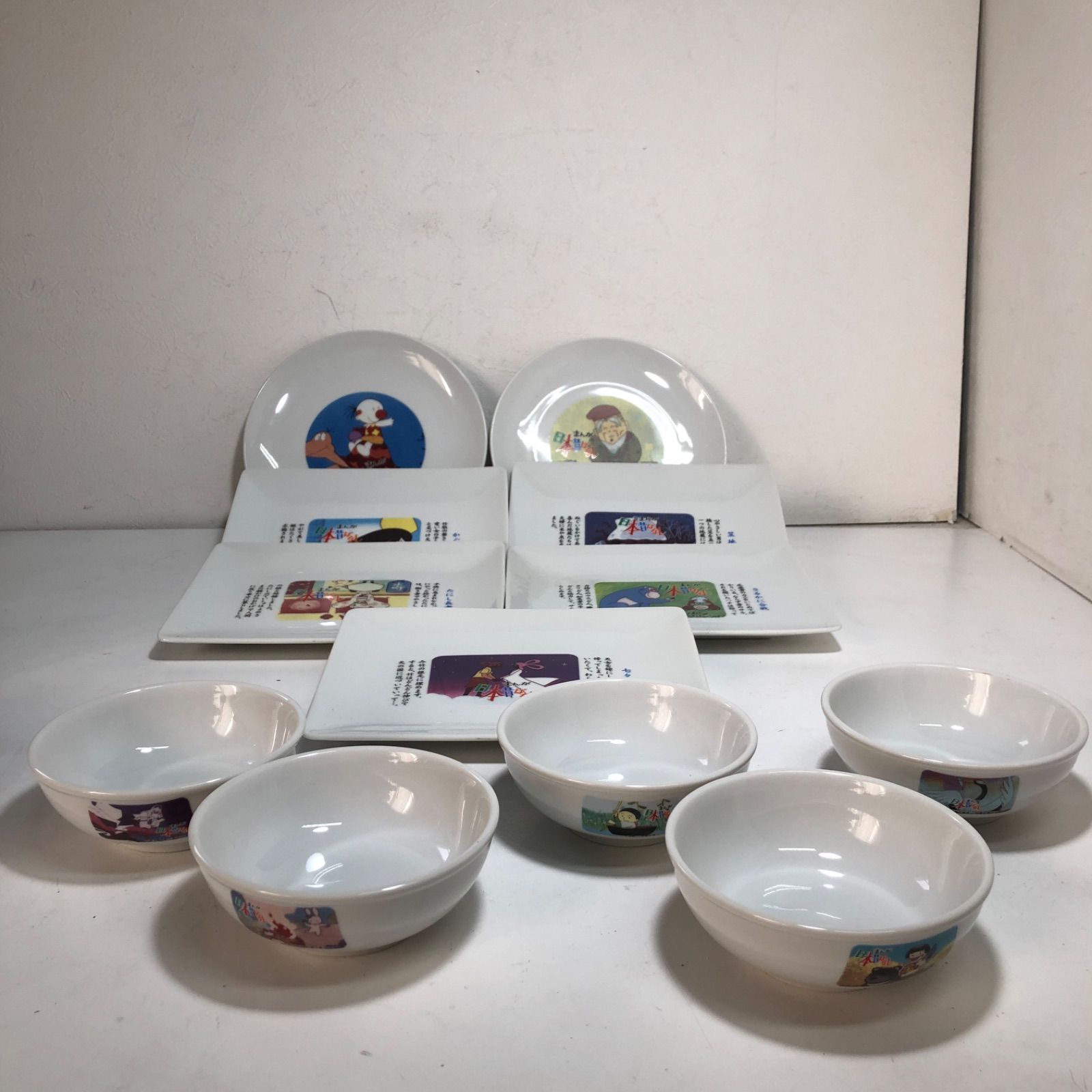 まんが日本むかしばなし 食器 まんが 日本昔ばなし 小皿コレクション 6枚の通販 by うさタン's shop