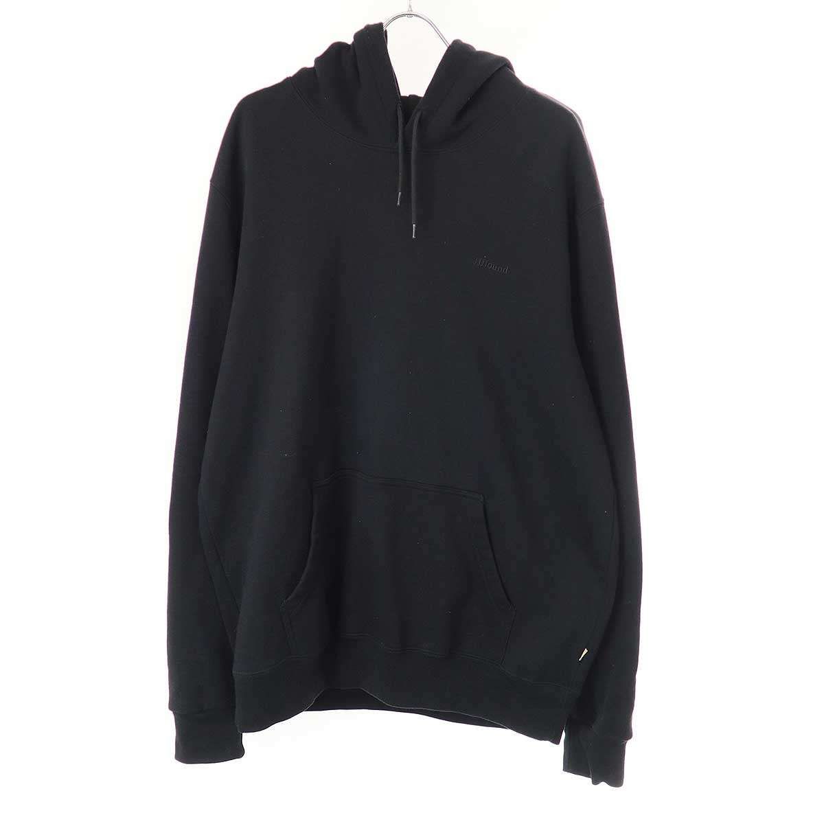JJJJound ジョウンド J90 Hoodie プルオーバーパーカー ブラック XL 