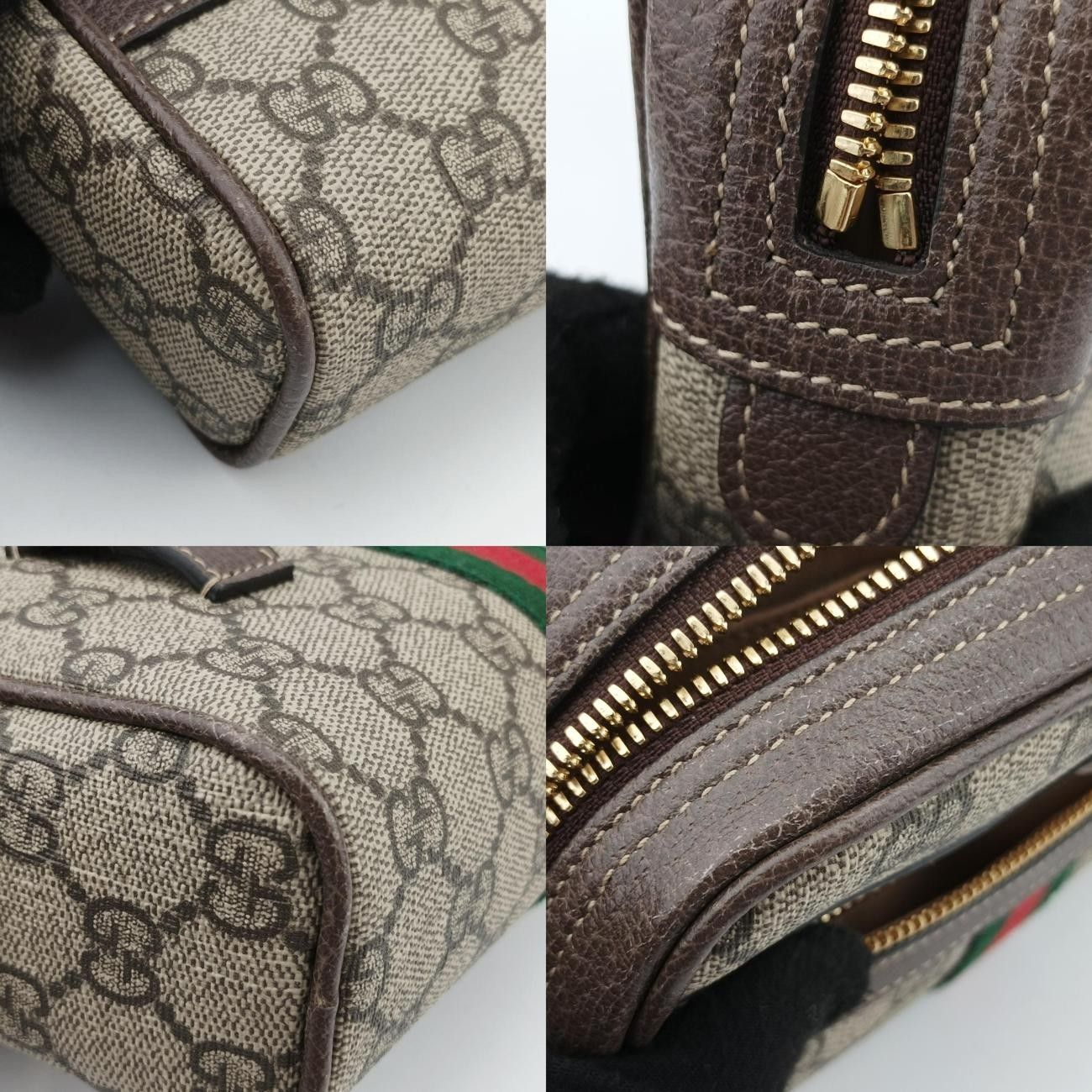 グッチGucciオフィディアブラウンPVCコーティングキャンバス517076B025781171
