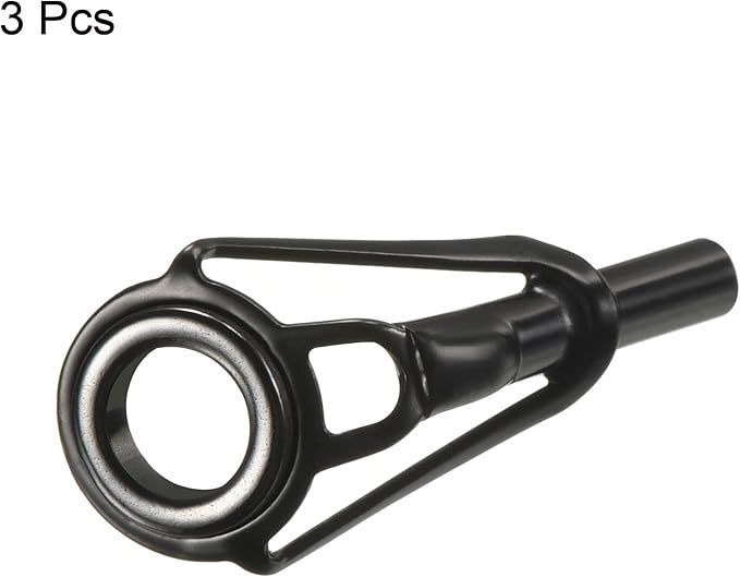 【在庫処分】PATIKIL 2.6mm チューブ径 釣竿の穂先 釣りロッドチップ ロッドティップリング 釣り道具修理キット 3個入り ステンレス鋼 ブラック 塩水淡水釣り用 | PATIKIL 価格.com 釣り竿 ロッドチップの通販 安い商品を通販サイト