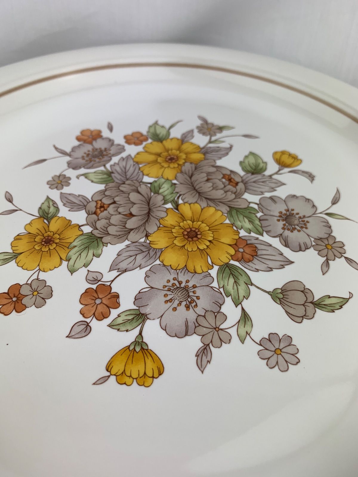 A-9オールドノリタケ NT 日本陶器 花柄 プレート 2種セット - メルカリ