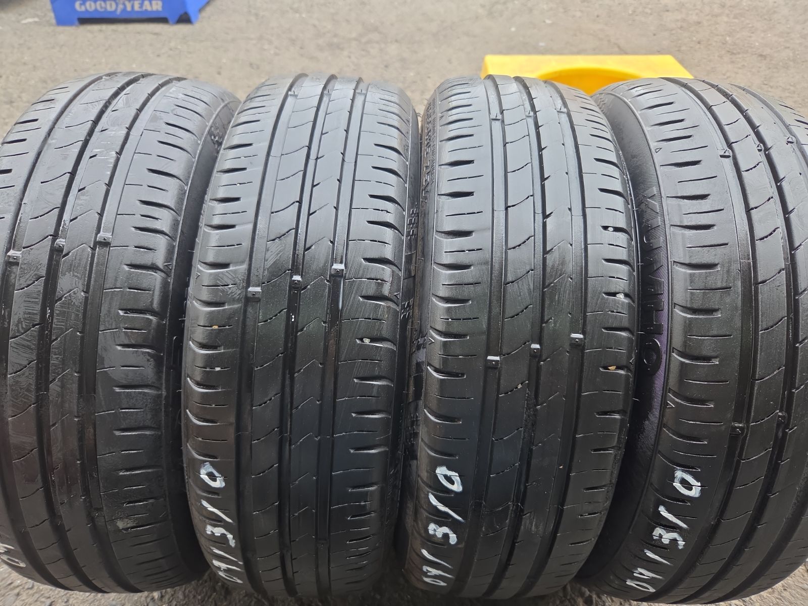 !! 165 55R15 4本 クムホ 23年製 N-BOX N-WGN タント ムーブ スペーシア カスタム エブリィ ワゴンR パンクチェック済み