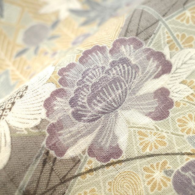 新古品】 しょうざん 生紬 訪問着 着物 未使用 正絹 袷 紬 京都