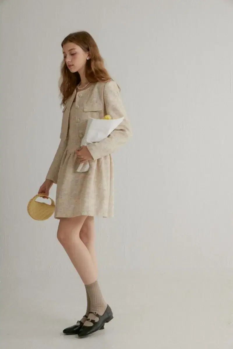 ツイード セットアップ 上品 ツイード セットアップ[品番：FSBW0000693]｜fashion box