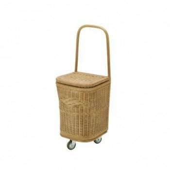 今枝商店 Romantic Rattan 籐ショッピングカート R207