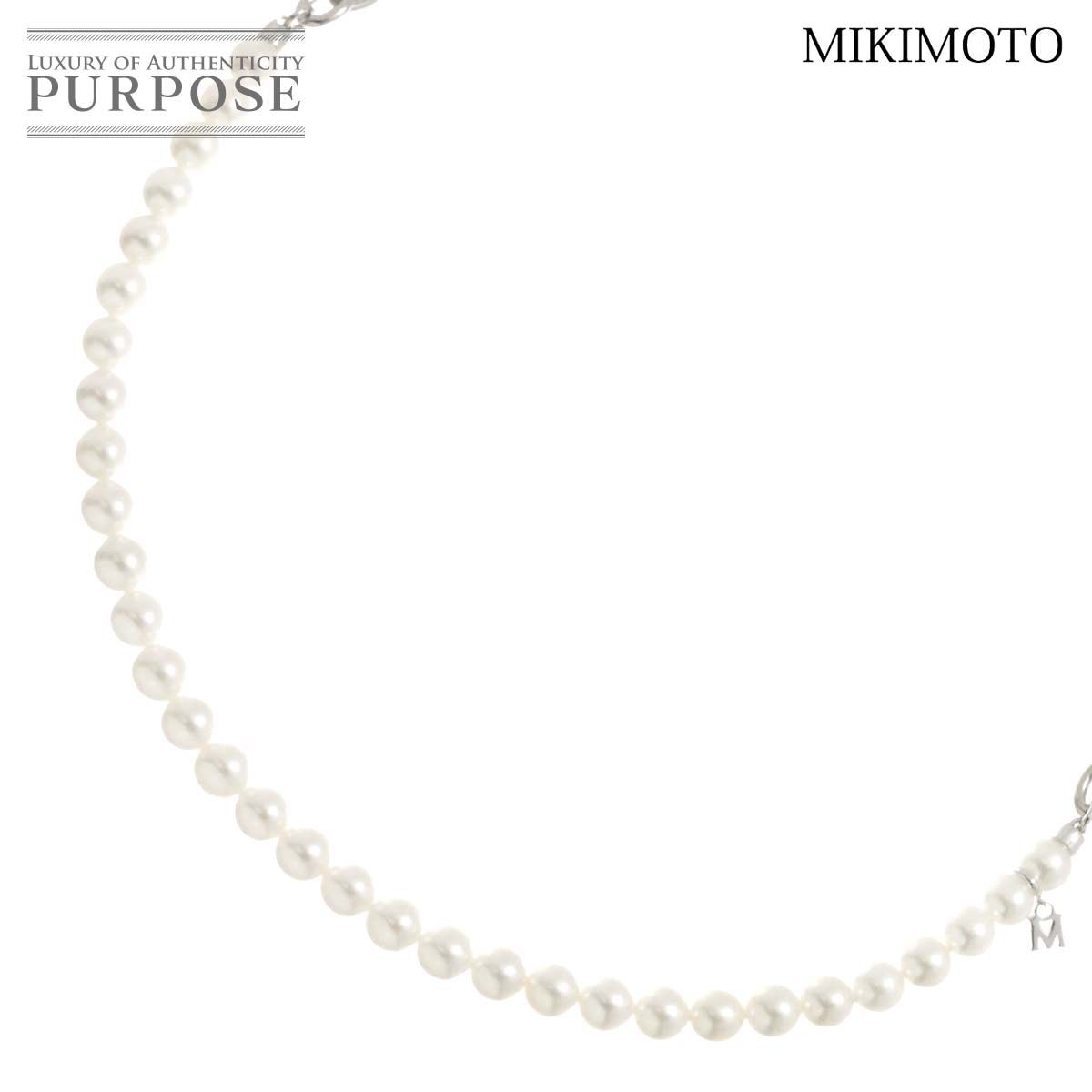 ミキモト MIKIMOTO コムデギャルソン アコヤ真珠 6.4-6.0mm ネックレス