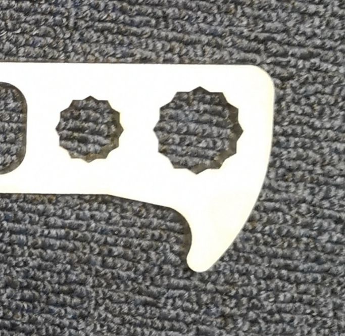 板金 保温 ハゼ起こし 左利き用 ハゼオコシ レーザーカット品