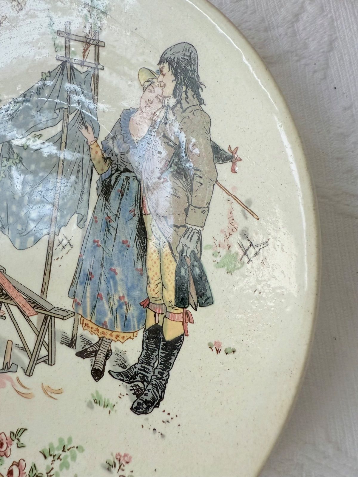 サルグミンヌ フランスアンティークプレート