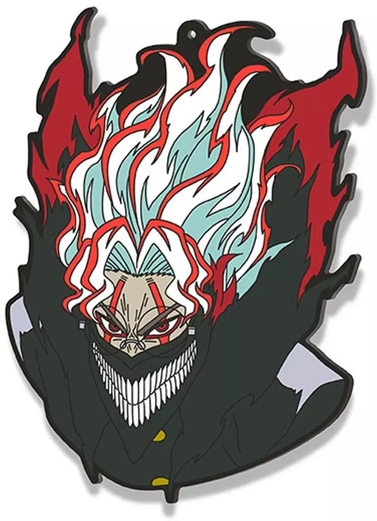 中古】キーホルダー オカルン(変身) ビッグヘッドラバーキーホルダー