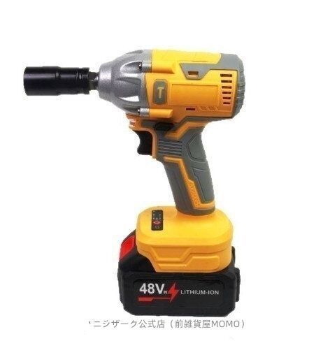 電動インパクトレンチ 650N.m 多点セ ット ー1台4役タイヤ交換 バッテリー併用電動ドリルドライバー セット 電池1本 マキタバッテリー対応