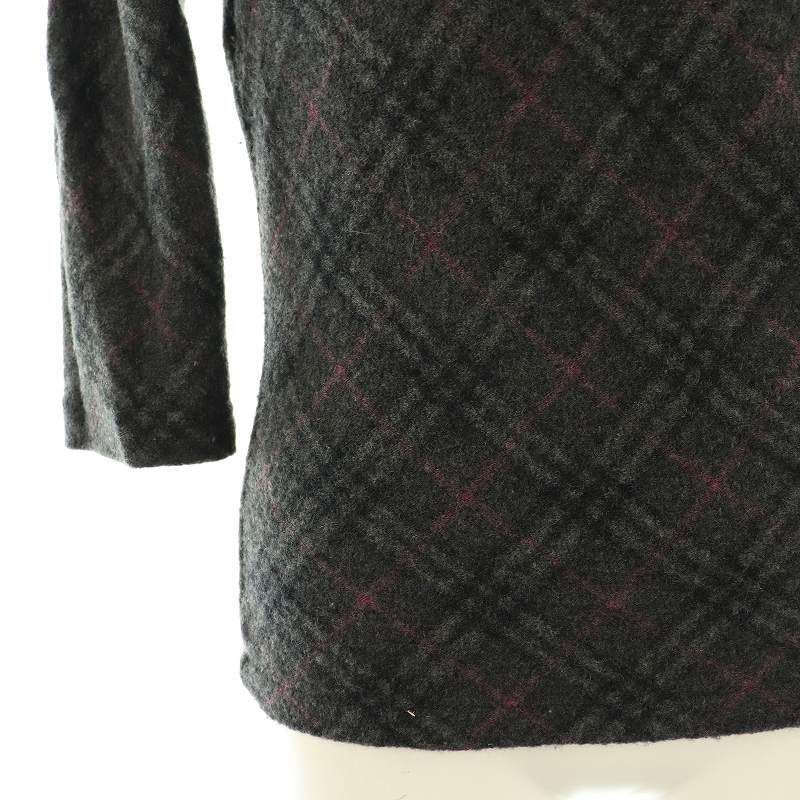 BURBERRY BLUE LABEL -  BLUE LABEL ブルーレーベル ウール プルオーバー BURBERRY BLUE LABEL - BURBERRY BLUELABEL☆ウール100% ニット