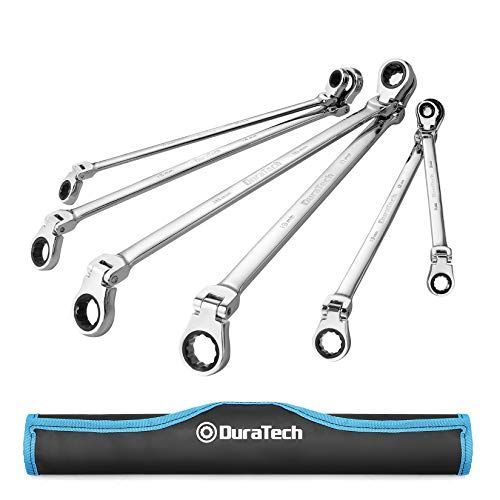 DURATECH ラチェットメガネレンチ フレックスラチェットレンチ ロングタイ